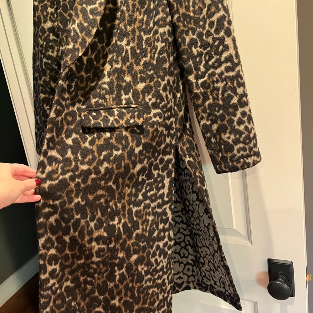 Leith leopard coat - Picture 6 of 10